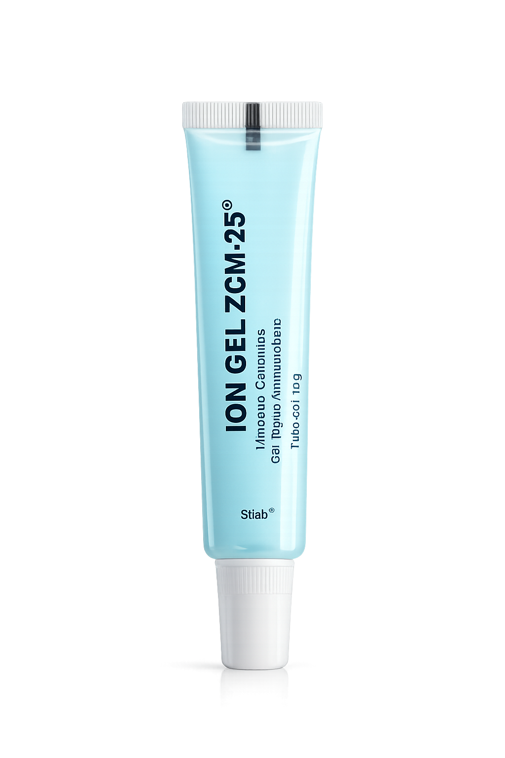 Tubo de ION GEL ZCM-25 en presentación premium